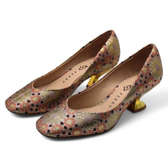 The Laterr Pump Heel in Butterscotch Multi | Size: 5.5 | Katy Perry Collections - Picture 6 of 10